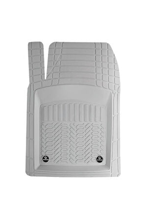 Peugeot 2008 Uyumlu 3D Havuzlu Paspas Profesyonel Gri