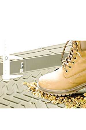 Bentley Brooklands Uyumlu 3D Havuzlu Paspas Profesyonel Bej