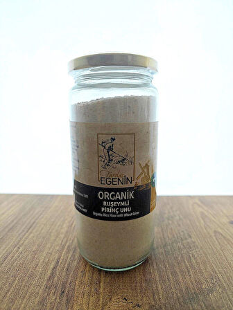 EGENİN Organik Ruşeymli Pirinç unu 330Gr