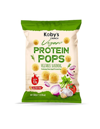 sebze aromalı protein cips (50gr x 6 adet)