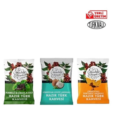 TÜRK KAHVESİ AROMALI 100 GR 3 ADET