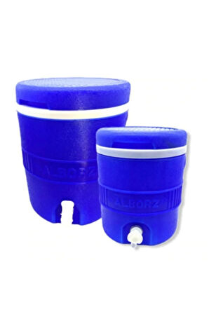 Mavi Piknik Su Termosu Birinci Kaliite 2li 16+6 Litre