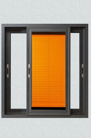 Toz Tutmaz Turuncu Plise Perde Antibakteriyel - Cam Balkon & PVC Pencere Plise Perde Modelleri