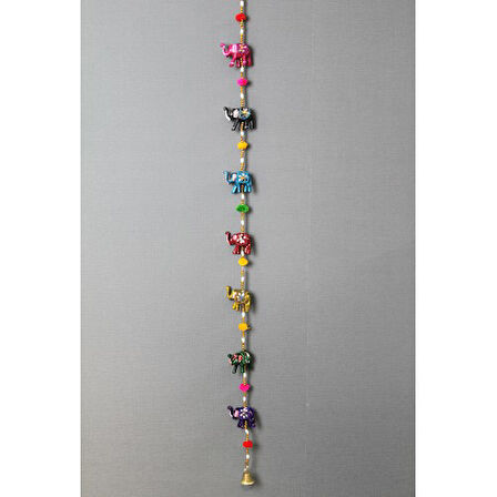 7'li Asmalı Aynalı Fil Model 1