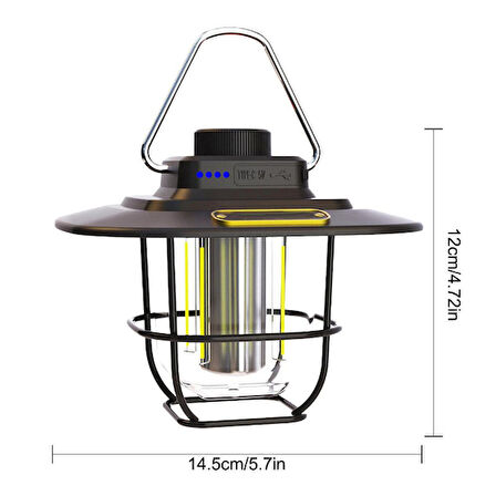Şarjlı Powerbank Özellikli Işıldak