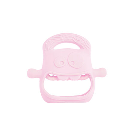 Pembe Bebek Silikon Diş Kaşıyıcı