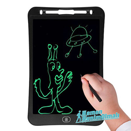 Writing Tablet Lcd 8.5 Inç Uyumlu Dijital Kalemli Çizim Yazı Tahtası Grafik Not Yazma