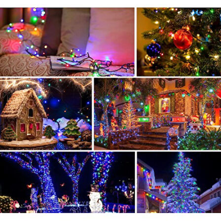 11m 100 Led RGB SOLAR