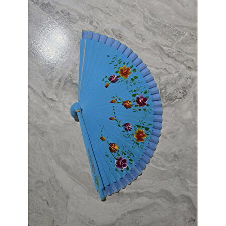 Bambu Çift Taraflı Yelpaze 12'li Paket