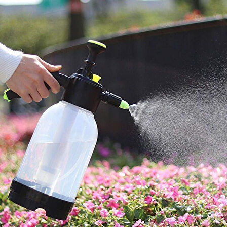 BUFFER® 2 Başlıklı Oto Köpük, Su Püskürtme ve Bitki Bakım Sulama Aleti Oto Yıkama Spreyi 2 Litre