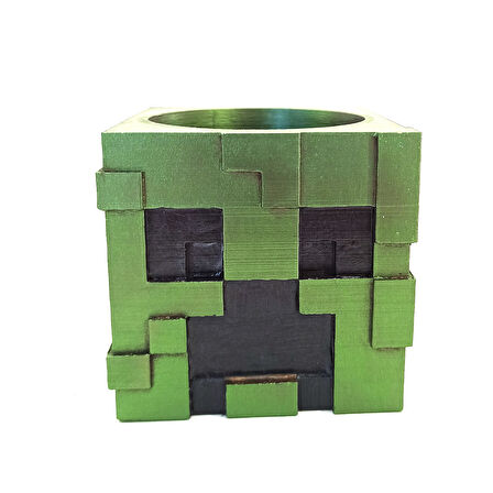 Polyester Minecraft Creeper Kalemlik 229