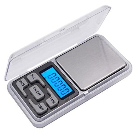 Dijital Hassas Elektronik Cep Terazi Tartı 500 Gr 001 Gr Hassasiyet