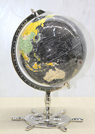 Altı Dümenli Dekoratif Dünya Küre 4160-B