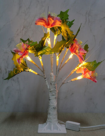 Dekoratif Ledli Çiçek Alk1733