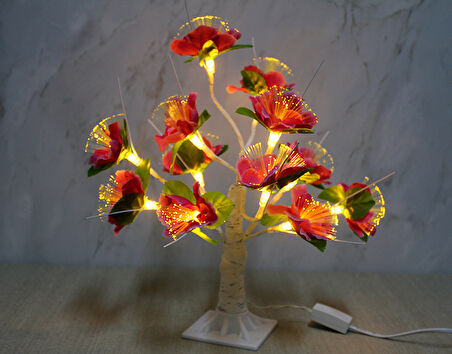 Dekoratif Ledli Çiçek Alk1734