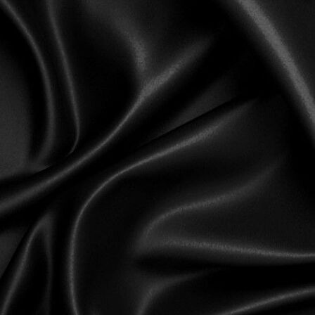 Antibakteriyel Terletmeyen İpek Saten Yastık Kılıfı 2'li 50x70 Siyah
