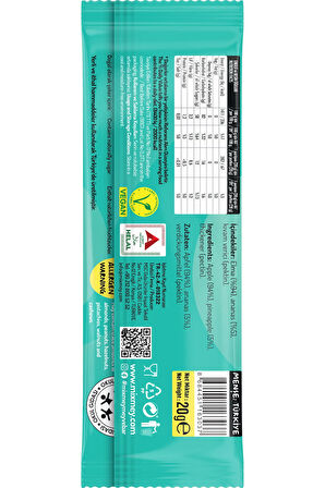 Tropik Jelimey + Meyve Bar Paketi 18’li | Vegan, Glutensiz Sağlıklı Atıştırmalık