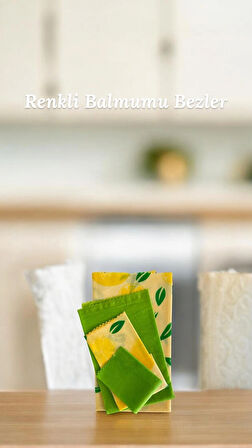 Toroya Tekrar Kullanılabilir Balmumu Bezi 4’Lü Paket