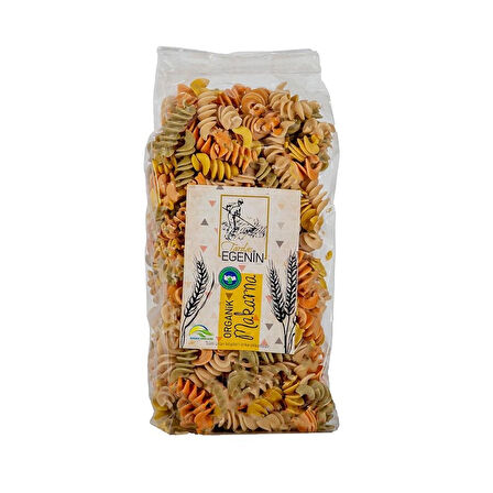 Tardaş Egenin Egenin Organik Burgu Makarna Sebze Çeşnili 400 gr