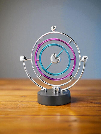 Manyetik Newton Sarkaç Oyuncağı – Sürekli Hareketli Kinetik Masaüstü Dekor