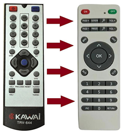 SpeedUF Kawai TRV-633 TRV-644 Ses Sistemi Kumandası