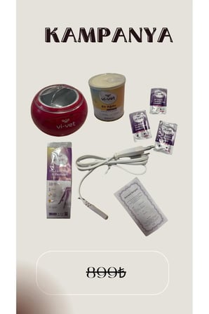 Konserve sir ağda ısıtıcı set