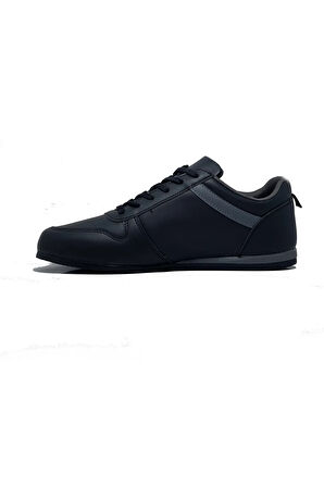 VOLİS M-24569 Siyah-Füme Günlük Erkek Sneaker Ayakkabı