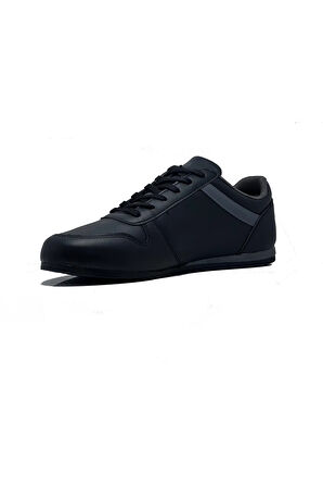 VOLİS M-24569 Siyah-Füme Günlük Erkek Sneaker Ayakkabı