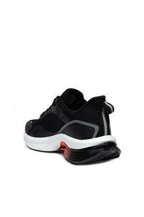 Volis Siyah Comfort Günlük Bağcıklı Erkek Sneaker Ayakkabı 