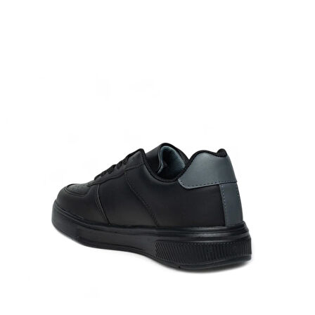 VOLİS SİYAH Memory Foam Taban Günlük Bağcıklı UNİSEX Sneaker Ayakkabı