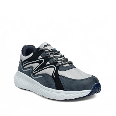 VOLİS LACİVERT  Memory Foam Taban Günlük Bağcıklı Erkek Sneaker Ayakkabı