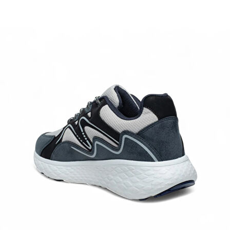 VOLİS LACİVERT  Memory Foam Taban Günlük Bağcıklı Erkek Sneaker Ayakkabı