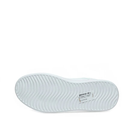 VOLİS Beyaz Memory Foam Taban Günlük Bağcıklı Erkek Sneaker Ayakkabı