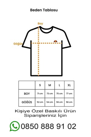 1907 Baskılı Unisex Oversize Tişört