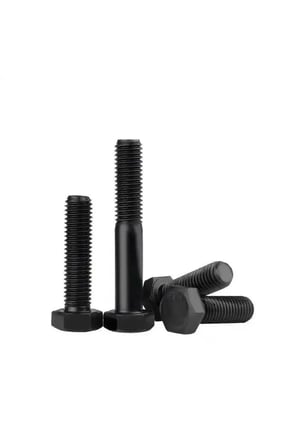 M8X65 Anahtar Başlı Civata 8.8 Siyah 1 Paket (10 Adet)