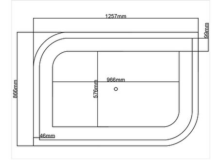 Motifpiyer Spotlu Tavan Göbeği 52-dikdörtgen-dik-oval-dis-citalı