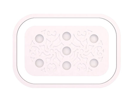 Motifpiyer Spotlu Tavan Göbeği 52-dikdörtgen-oval-dis-citali