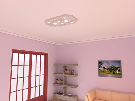 Motifpiyer Tavan Spot Göbek Tsg-02-90Cmx56Cmx4.5Cm