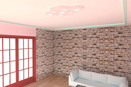 Motifpiyer Tavan Led Spotlu Göbeği-52-55x95cm-sekizgen
