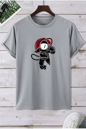 Unisex Astronot Tasarım Tshirt