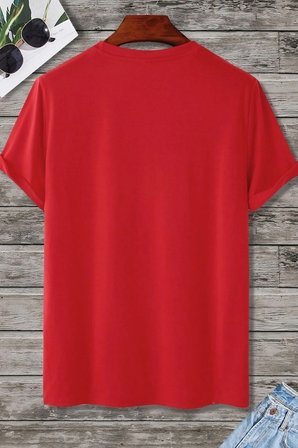 Unisex Uzay Temalı Baskılı T-shirt