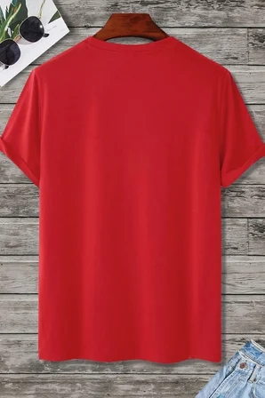 Unisex Uzay Temalı Baskılı T-shirt