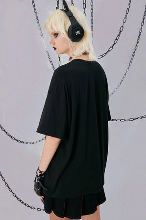 Unisex Ken Kaneki Baskılı T-shirt