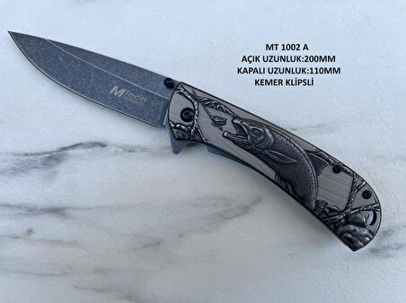 Mtech Mt-1002-A Katlanır Yarı Otomatik Çakı