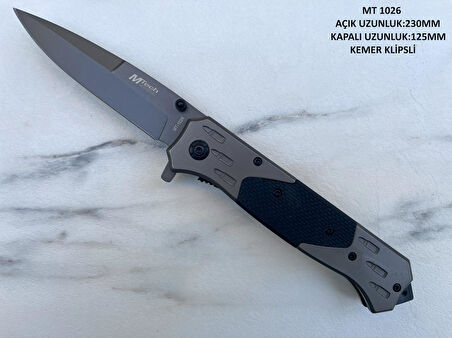Mtech Mt-1026 Katlanır Yarı Otomatik Çakı
