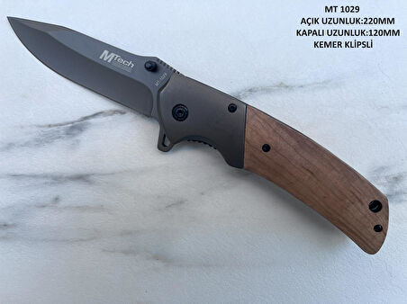 Mtech Mt-1029 Katlanır Yarı Otomatik Çakı