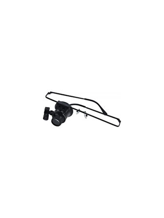 NO.9892A Gözlük Tipi Işıklı Monoküler Büyüteç 20x16mm Optik Lens