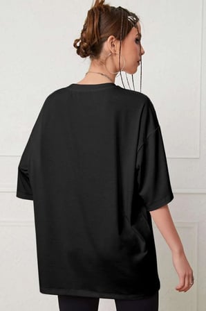Unisex Paw Baskılı T-shirt