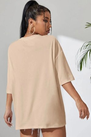Unisex Brooklyn Baskılı T-shirt