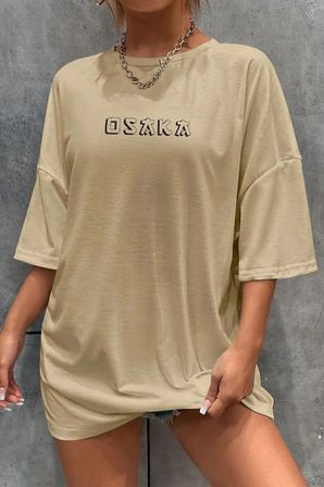 Unisex Osaka Baskılı T-shirt